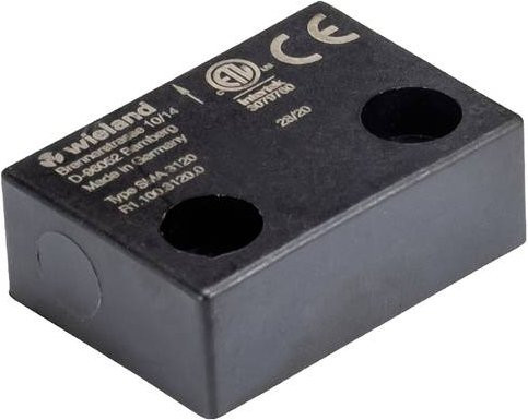 Wieland Electric Magnetisch SMA 3120 R1.100.3120.0 Schwarz - Bild 1