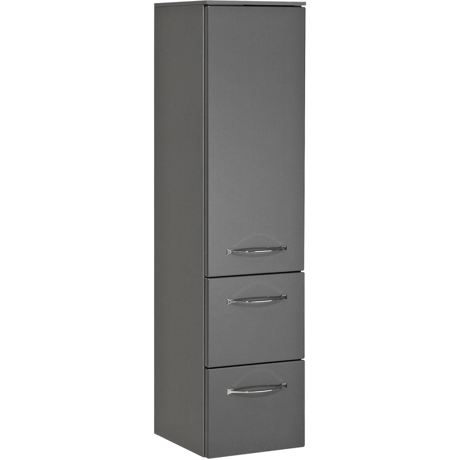 Pelipal Bad-Hängeschrank Quantum 03 in Anthrazit mit Soft-Close-Türen und internen Regalen, Breite: 30 cm, Höhe: 121 cm - Bild 2