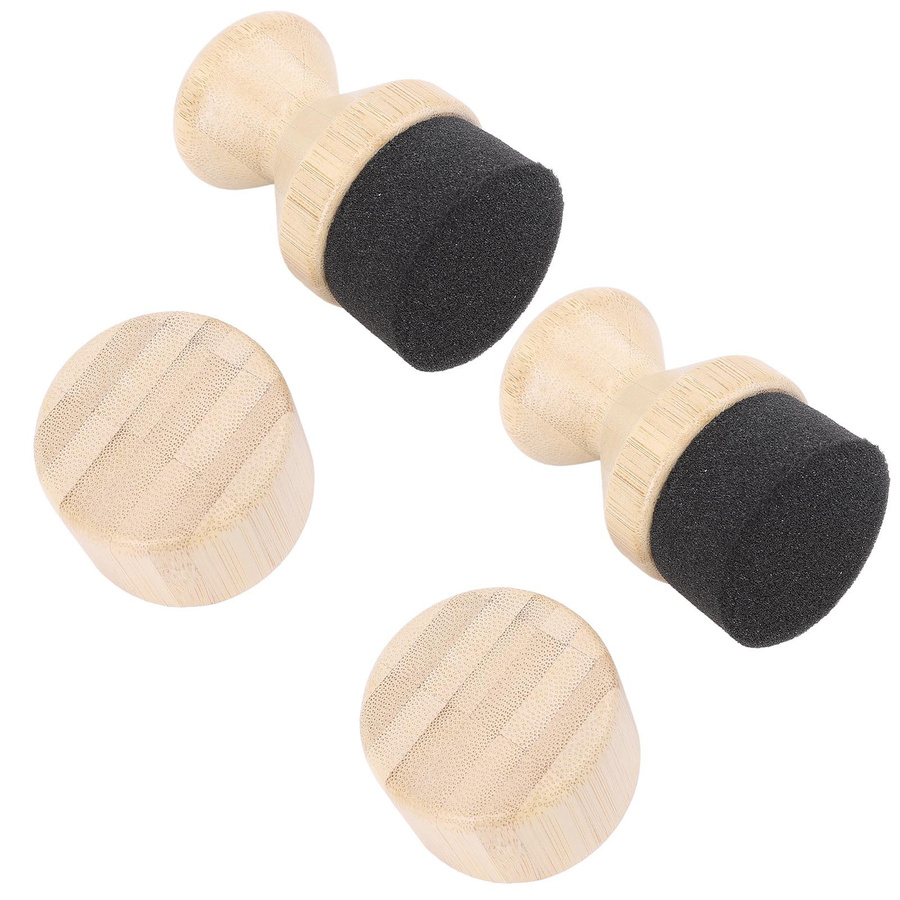 CosyHome 2er-Pack Schneidebrettöl Wachs Applikator und Schwamm-Set in Multicolour - Bild 2