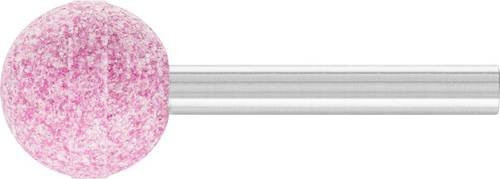 PFERD Schleifstift Kugel pink A60 für Stahl und Stahlguss Durchmesser: 20 mm, Schaft-Durchmesser: 6 mm, 10 Stück - Bild 1