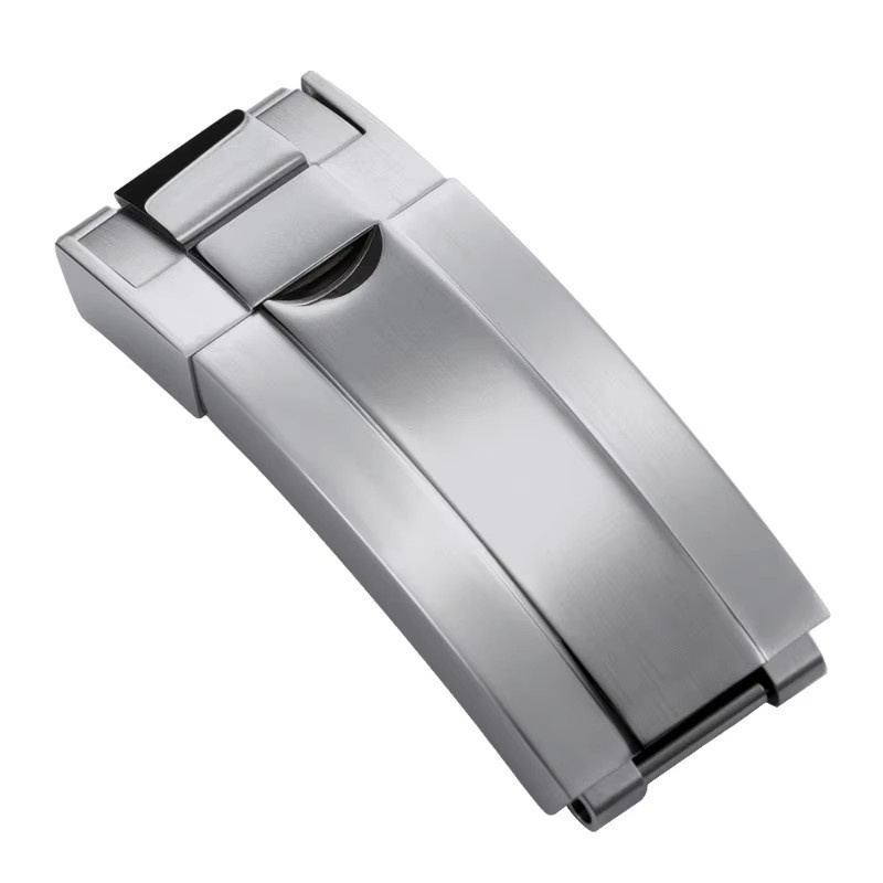 Uhrenschnallen Gleitschließe, Edelstahl, Silber, 9 x 9 mm - Bild 4