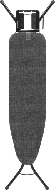 Brabantia Bügelbrett Denim Black mit Bügelauflage und Baumwollbezug, Breite: 110 cm, Tiefe: 30 cm - Bild 1