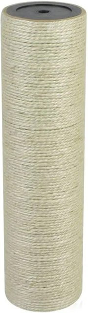 vidaXL Katzen-Kratzbaum aus Sisal in Beige mit austauschbarem Sisal, B/T/H: 8 x 30 x 8 cm - Bild 1