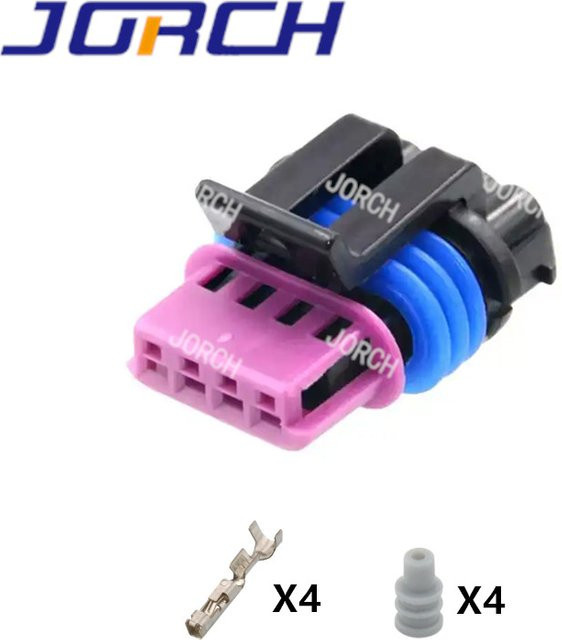 Jorch 4-poliger wasserdichter Auto-Steckverbinder für Luftmassenmesser und Ansaugdrucksensor, passend für Roewe 550 750 und MG6 - Bild 1