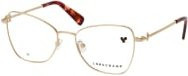 Longchamp LO 2157 Korrektionsbrille, Cat Eye, Vollrand, Gold, Damen - Bild 1
