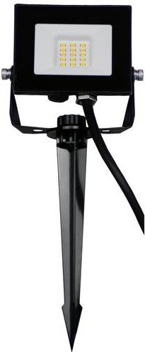 Heitronic BOLTON 2.0 VO-501413 LED-Außenstrahler 10W in Schwarz mit warmweißem Licht - Bild 1