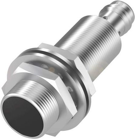 Balluff Induktiver Näherungsschalter BES M18MI-PSC12B-S04G BES05EU PNP Schließer Silber, Durchmesser: 18 mm, Länge: 66 mm - Bild 1