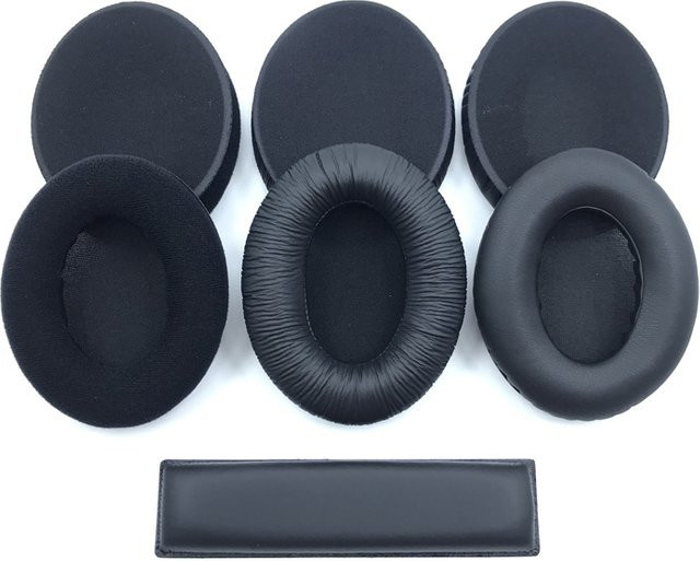 Sennheiser Ersatz-Ohrpolster aus hochdichtem Memory-Schaum für HD201, HD201S, HD206 und HD180 Kopfhörer in Schwarz - Bild 1