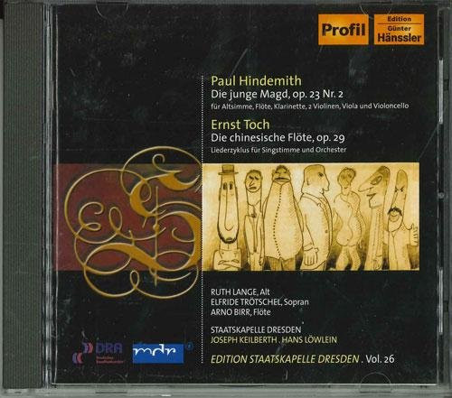 CD Hindemith: Die junge Magd mit Ruth Lang und Hans Lowlein, Staatskapelle Dresden Orchester - Bild 1