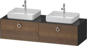 Duravit Waschtischunterschrank White Tulip in Weiß, Breite: 160 cm, Tiefe: 55 cm - Bild 1