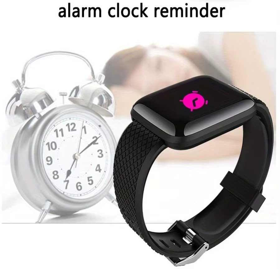 CHAONB Smartwatch, Schwarz, Silikon, 44 mm, Unisex - Bild 4