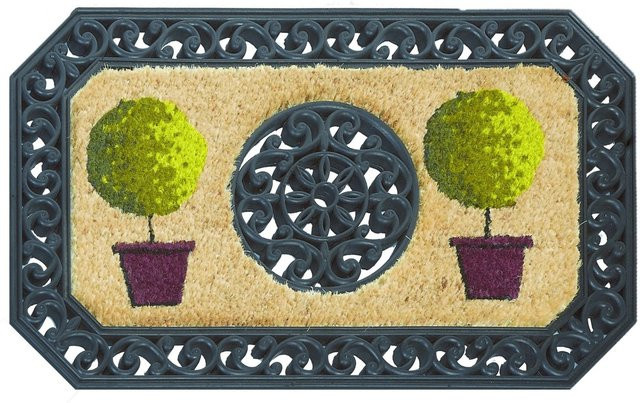 Astra Fußmatte Coco Twin mit Bäume-Motiv in Multicolor, B/B: 75 x 45 cm - Bild 1