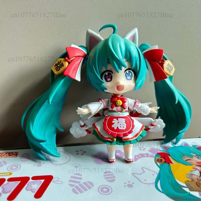 Bandai Hatsune Miku Maneki Miku, Actionfigur, 10 cm - Bild 1