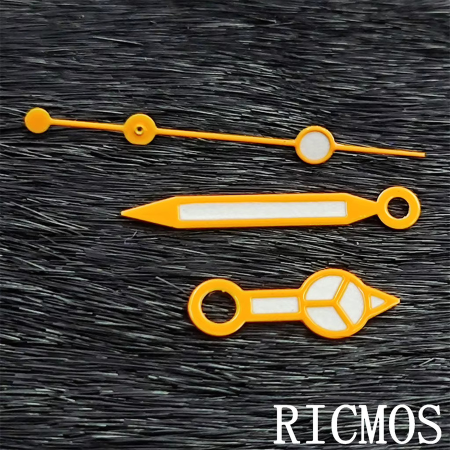 RICMOS Uhrzeiger, Messing, Gelb, Grün, Unisex - Bild 2