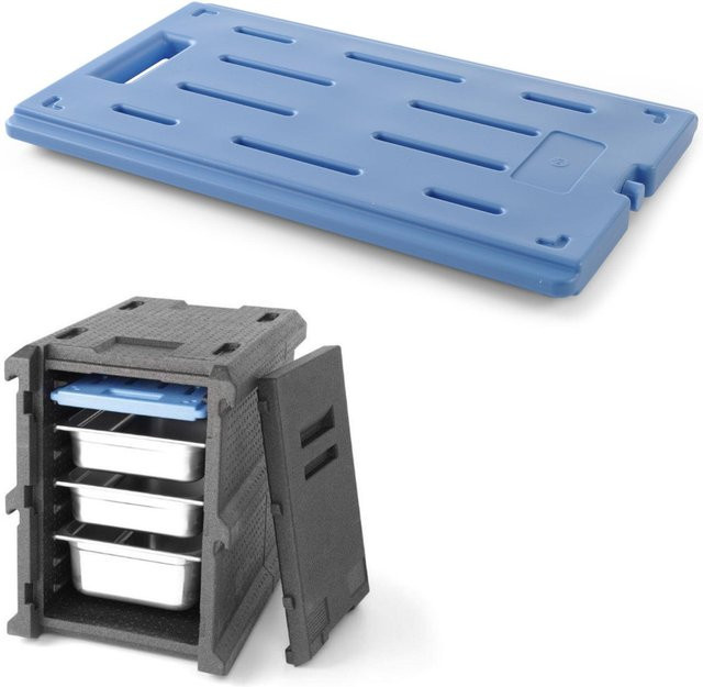 Hendi Kühlelement-Einsatz für Thermoboxen GN1/2, blau, Kunststoff - Bild 1