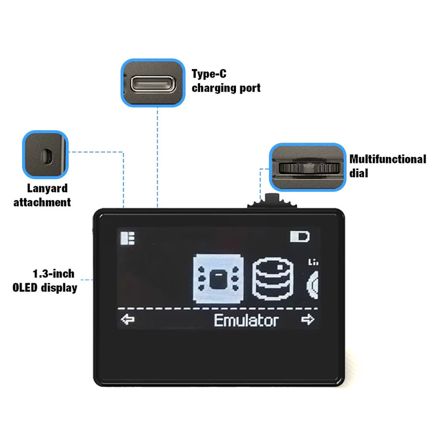 Pixl Infinite Card NFC Smart Simulator Charakter Induktionsbrenner für Nintendo Switch, Switch2, 3DS und Wii U in Schwarz oder Weiß - Bild 3