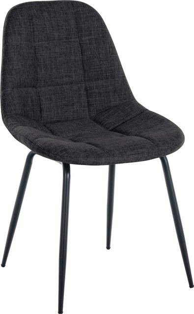 CLP Esszimmerstuhl Tom mit Polsterung und Metallgestell in modernem Design - Bild 1