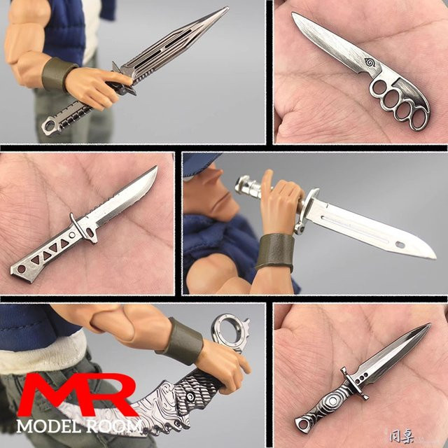 MAK Poniard Kurzes Schwert, Zubehör, Metall, Grau - Bild 1