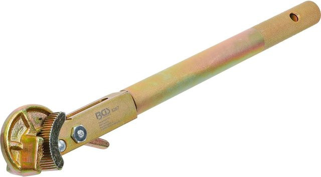 BGS Justier Klemmschlüssel für Axialspurstangen 14-20 mm in Gold - Bild 1