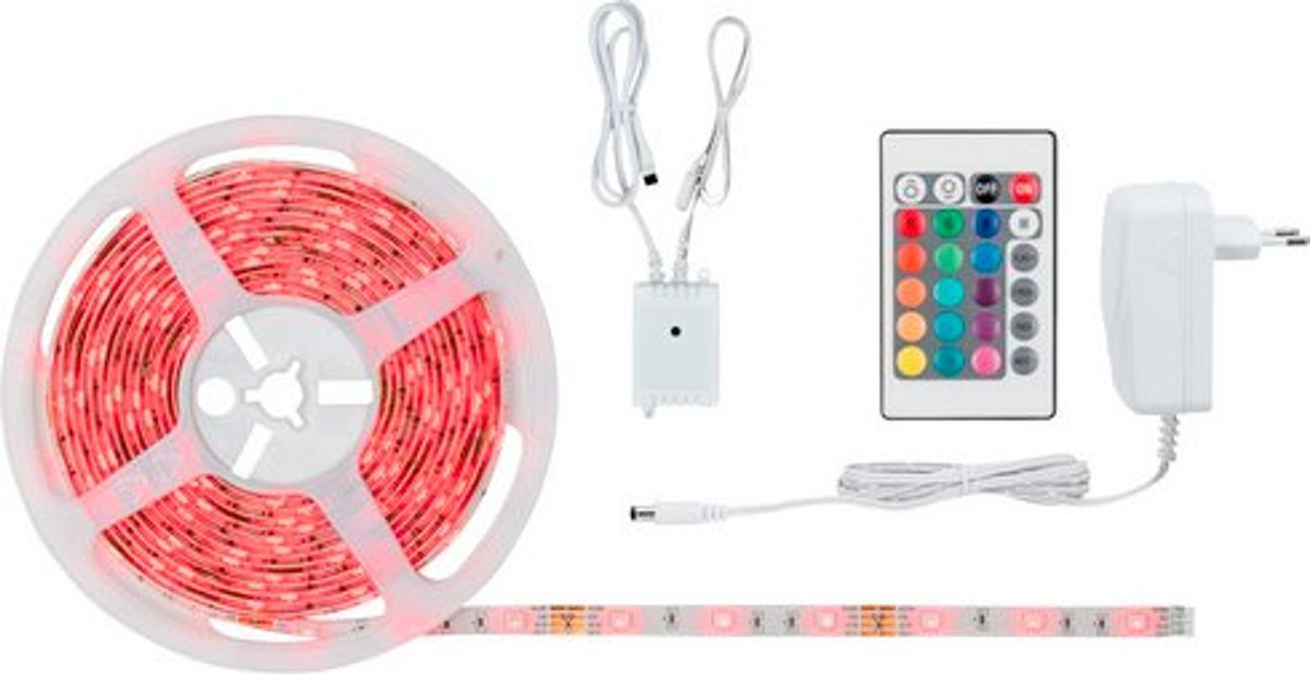 Paulmann SimpLED LED-Strip Set RGB, 5 m, dimmbar, weiß - Bild 2