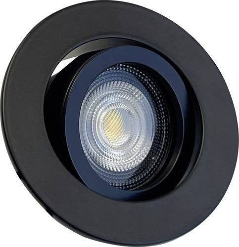 Megatron MT75426 LED-Einbauleuchte Schwarz dimmbar für Garten und Außenbereich - Bild 1