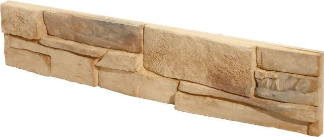Stegu Wandverblender Grenada in Braun und Beige im Steinlook mit Betonoptik - Bild 1