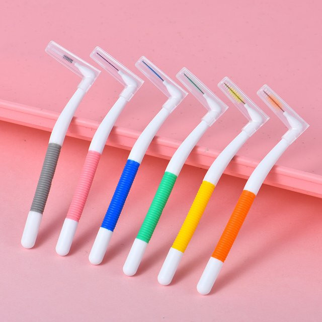 JNSUR Interdentalbürste L-förmig, Unisex - Bild 1