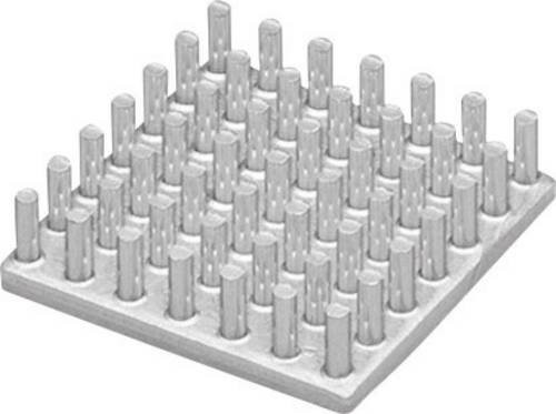 Fischer Elektronik ICK S Kühlkörper Silber B/T/H: 50 x 50 x 25 mm - Bild 1