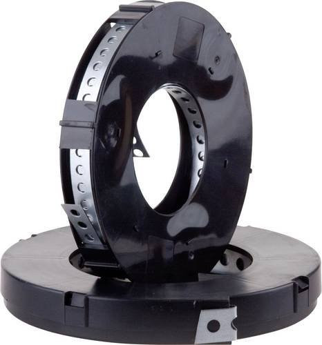 Jäger Montageband 2511.893 Schwarz, Breite: 12 mm, Länge: 10 m - Bild 1