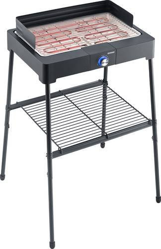 Severin Elektrogrill PG 8566 Tischgrill Schwarz B: 44,5 cm, T: 26 cm - Bild 1