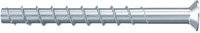 Fischer Betonschraube FBS Kabelschellenschraube mit Senkkopf und Torx in Silber, Durchmesser: 4 mm, Länge: 40 mm - Bild 1