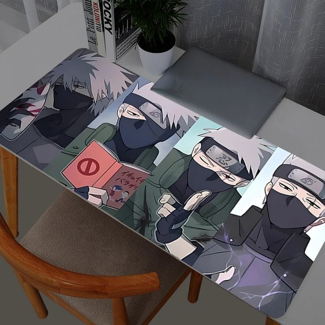 Varmilo Gaming Mauspad Naruto Kakashi Hatake Multicolour XXL Schreibtischmatte - Bild 1