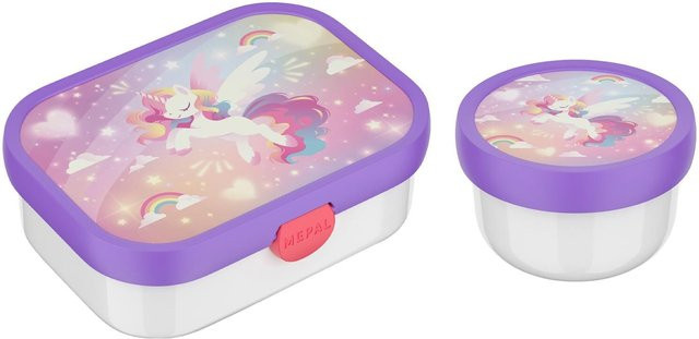 Mepal Obst- und Bento-Box Campus 2er Set Multicolor 300 ml und 750 ml - Bild 1