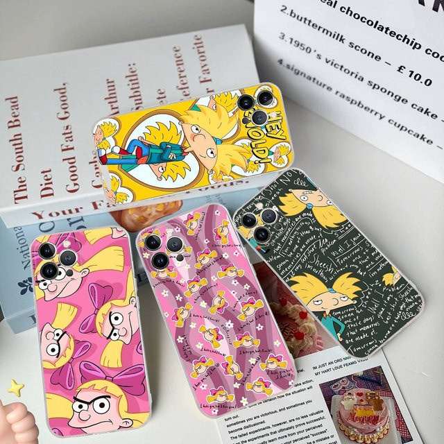 H-Hey A-Arnold Helga Bonito Handyhülle für iPhone 17 16 16e 15 14 13 12 11 Pro Max Mini Plus in Multicolour - Bild 1