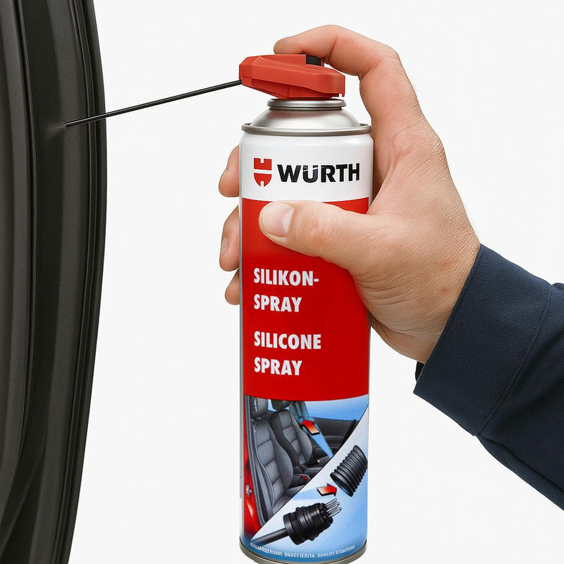 Würth Silikonspray Multi Purpose Aerosol Rot 500 ml - Bild 4