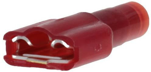 Molex 19277-0001 Flachsteckhülse in Rot auf einer vollständigen Rolle - Bild 1