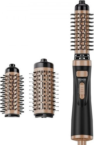 VEVOR Rotating Hair Dryer Brush, 4 in 1 Styling Brush, Schwarz - Bild 1