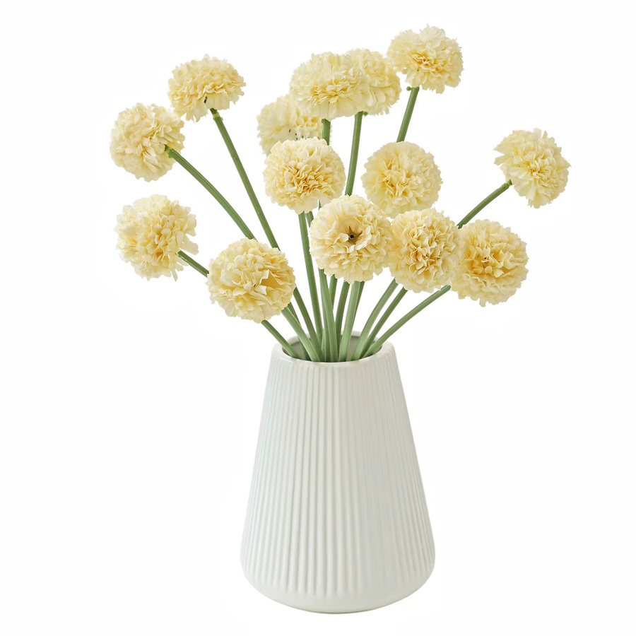 Yusheng Künstliche Chrysanthemen Mini-Kugel aus Seide für Tischdekoration und DIY-Geschenke - Bild 3