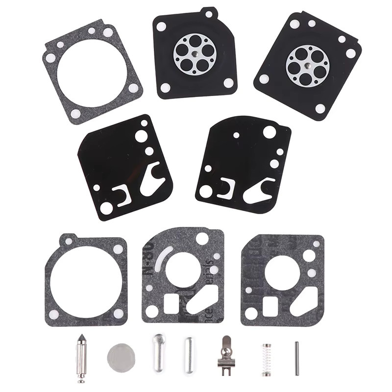 Ryobi Vergaser Reparaturset 15-teiliges Rebuild Kit für RB-29 26cc und 30cc Trimmer in Schwarz - Bild 5