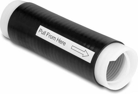Delock 20861 Kaltschrumpfschlauch Schwarz 35mm x 9,5mm - Bild 1