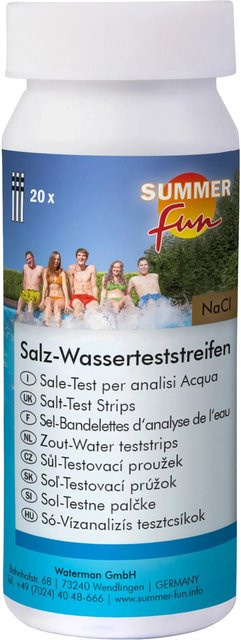 Summer Fun Teststreifen für Salz, 20 Stück - Bild 1