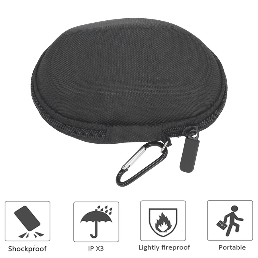 Robuster Hartschalenkoffer für Logitech X und Logitech X Plus, schwarze EVA Gaming-Schutzhülle für die drahtlose Maus - Bild 4