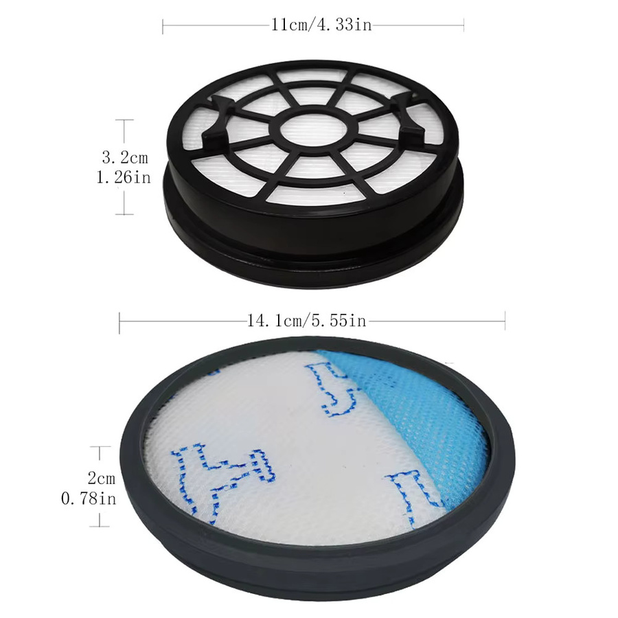Rowenta HEPA-Filter RO2981EA ZR904301 für Swift Power Cyclonic Staubsauger in Weiß - Bild 2