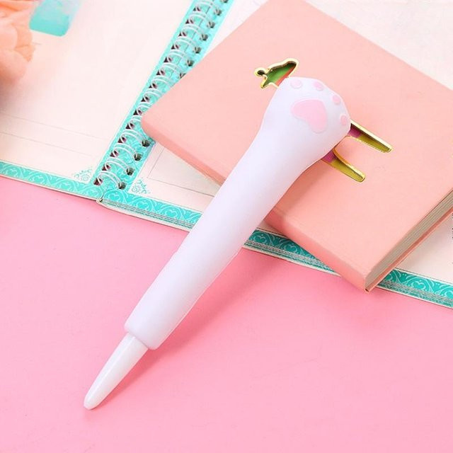 Love Home Garden Kawaii-Kaninchen Gelstifte in Weiß mit Stressabbau-Schaumstoff für Bürobedarf und Schreibwaren - Bild 1