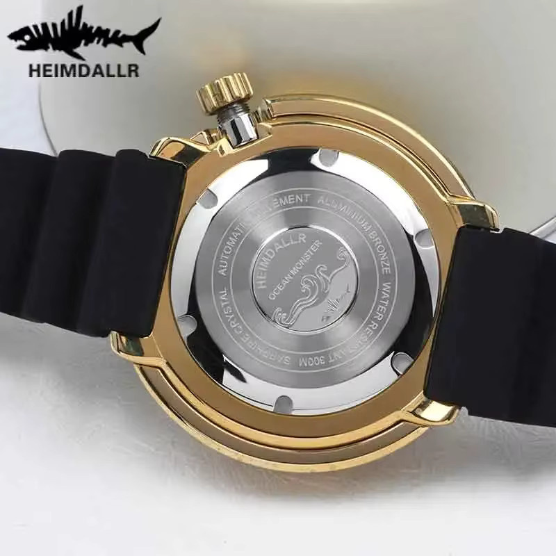 HEIMDALLR Taucheruhr, Bronze, Automatik, Herren, Saphirglas, 30 ATM - Bild 4