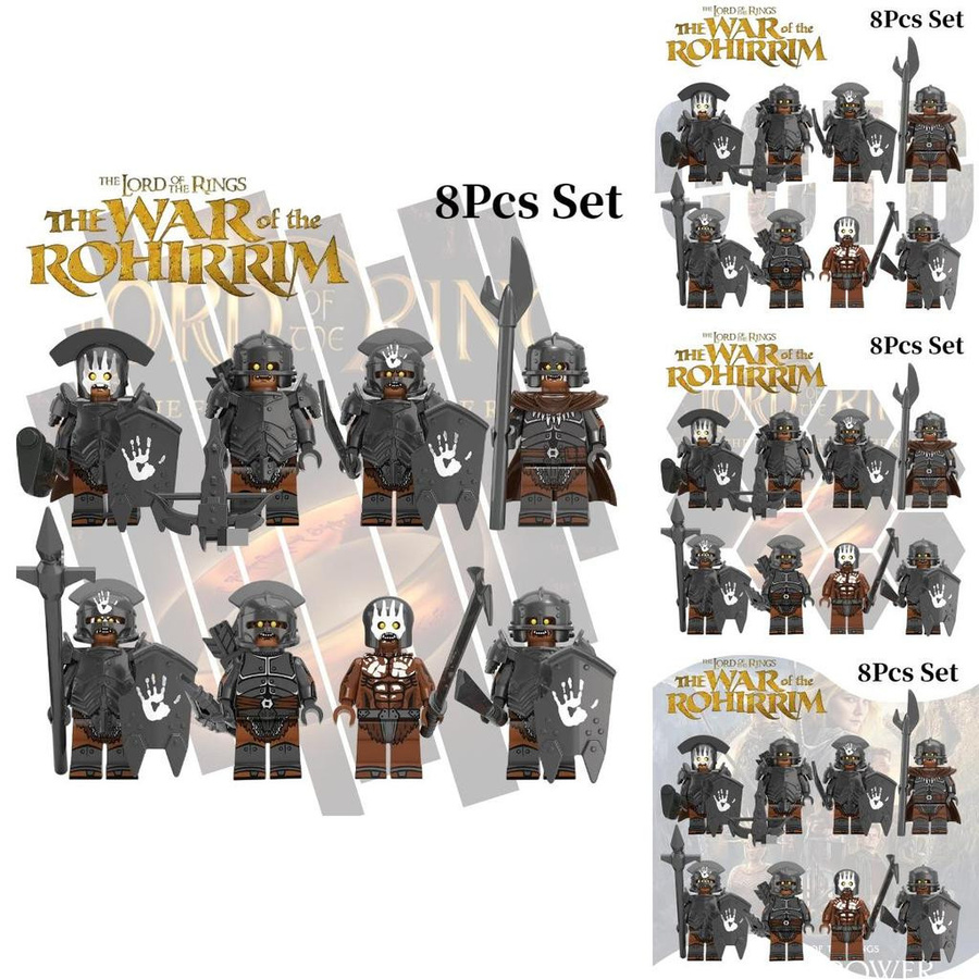NovaGlade Magic Lord Mini-Figuren-Serie Mächtiger Ork Lernbauspielzeug - Bild 4