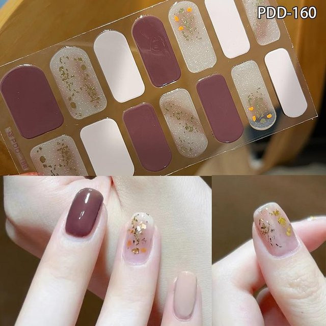 Aloisia Gel-Nagelaufkleber, Glänzend, Unisex - Bild 1