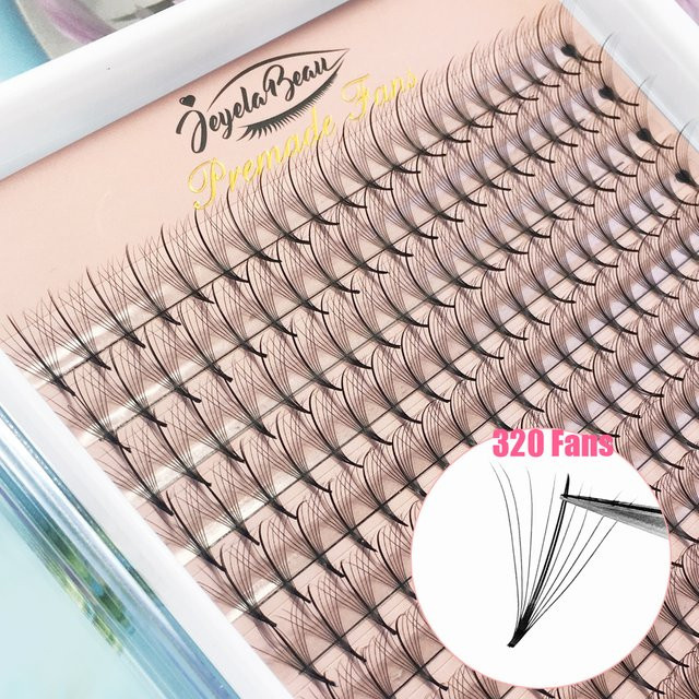 JB Jeyelabeau Goddess Wispy Wimpernverlängerung, 320 Fächer, Unisex - Bild 1