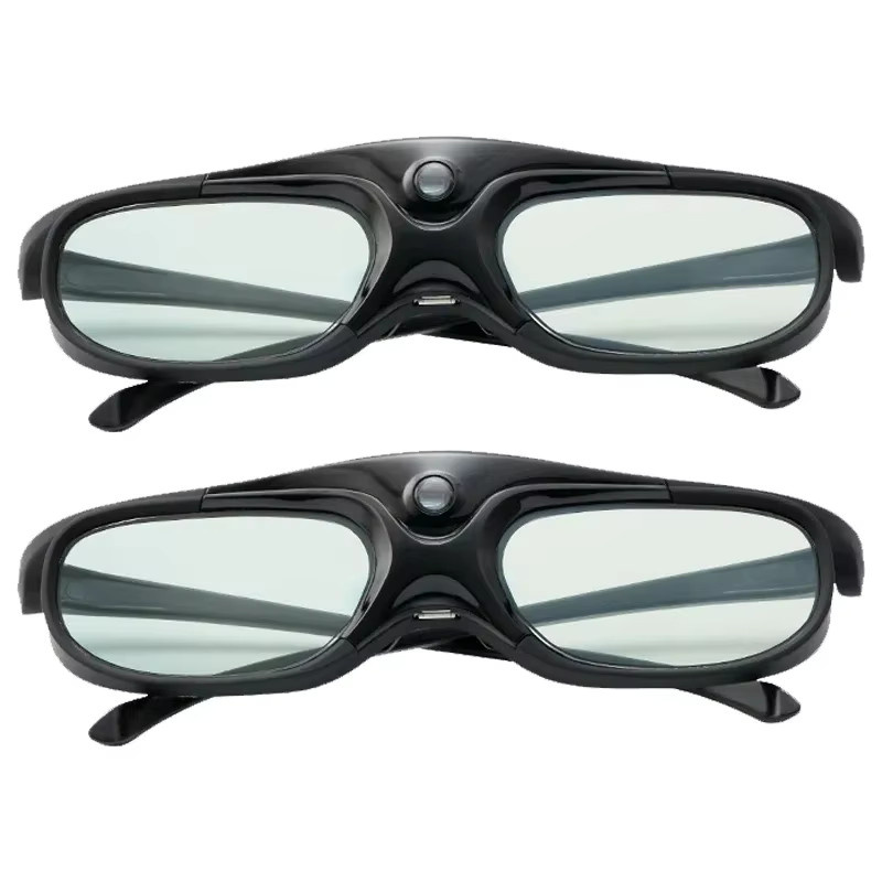 HOWEE JX-30 3D-Brille in Schwarz für 3D DLP Ready Projektoren wie XGIMI Z4X H1 JmGo G1 G3 X1 BenQ MP612C MP626D Acer Optema - Bild 4