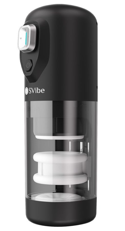 SVibe Masturbator IKON für vollautomatischen Handjob in Schwarz - Bild 2